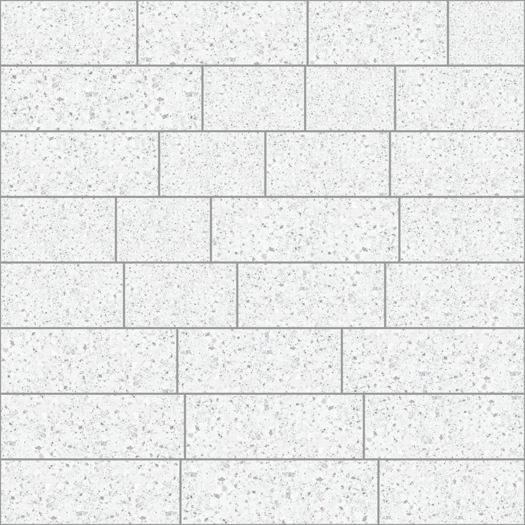Terrazzo Coarse - 1 Ashlar 4×4 swatch
